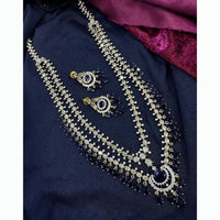 Tanish Art Jewellery Glamorous AD And Austrain Stone Necklace Set
