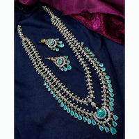 Tanish Art Jewellery Glamorous AD And Austrain Stone Necklace Set