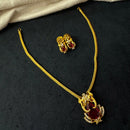 Tanish Art Jewellery Luxury Ethnic Pota And Austrain Stone Necklace Set