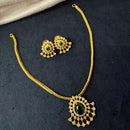 Tanish Art Jewellery Luxury Ethnic Pota And Austrain Stone Necklace Set 