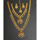 Tanish Art Jewellery Royal Heritage Pota And Pearl Necklace Set
