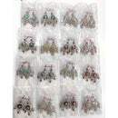 Tanish Art Jewellery Radiant Pota Stone And Austrian Stone Dangle Earrings