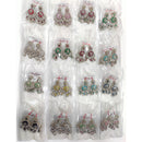 Tanish Art Jewellery Radiant Pota Stone And Austrian Stone Dangle Earrings