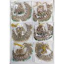 Tanish Art Jewellery Royal Kundan Stone Pearl And Beads Necklace Set