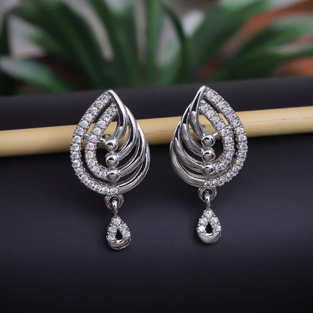Tanish Art Jewellery Royal Austrian Stone Stud Earrings