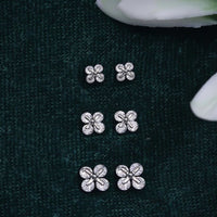 Tanish Art Jewellery Royal Austrian Stone Stud Earrings 