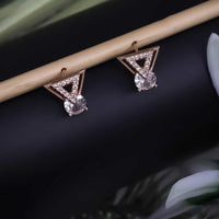 Tanish Art Jewellery Royal Austrian Stone Stud Earrings 