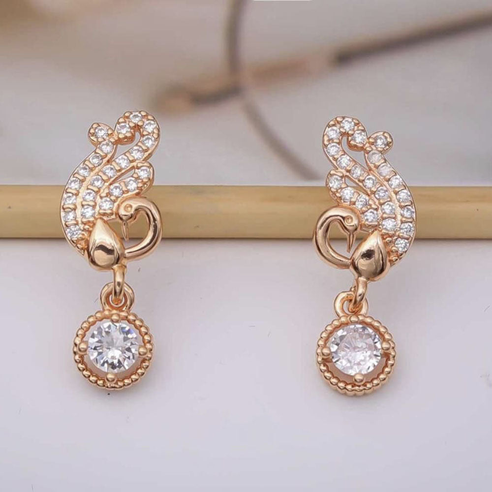 Tanish Art Jewellery Royal Austrian Stone Stud Earrings