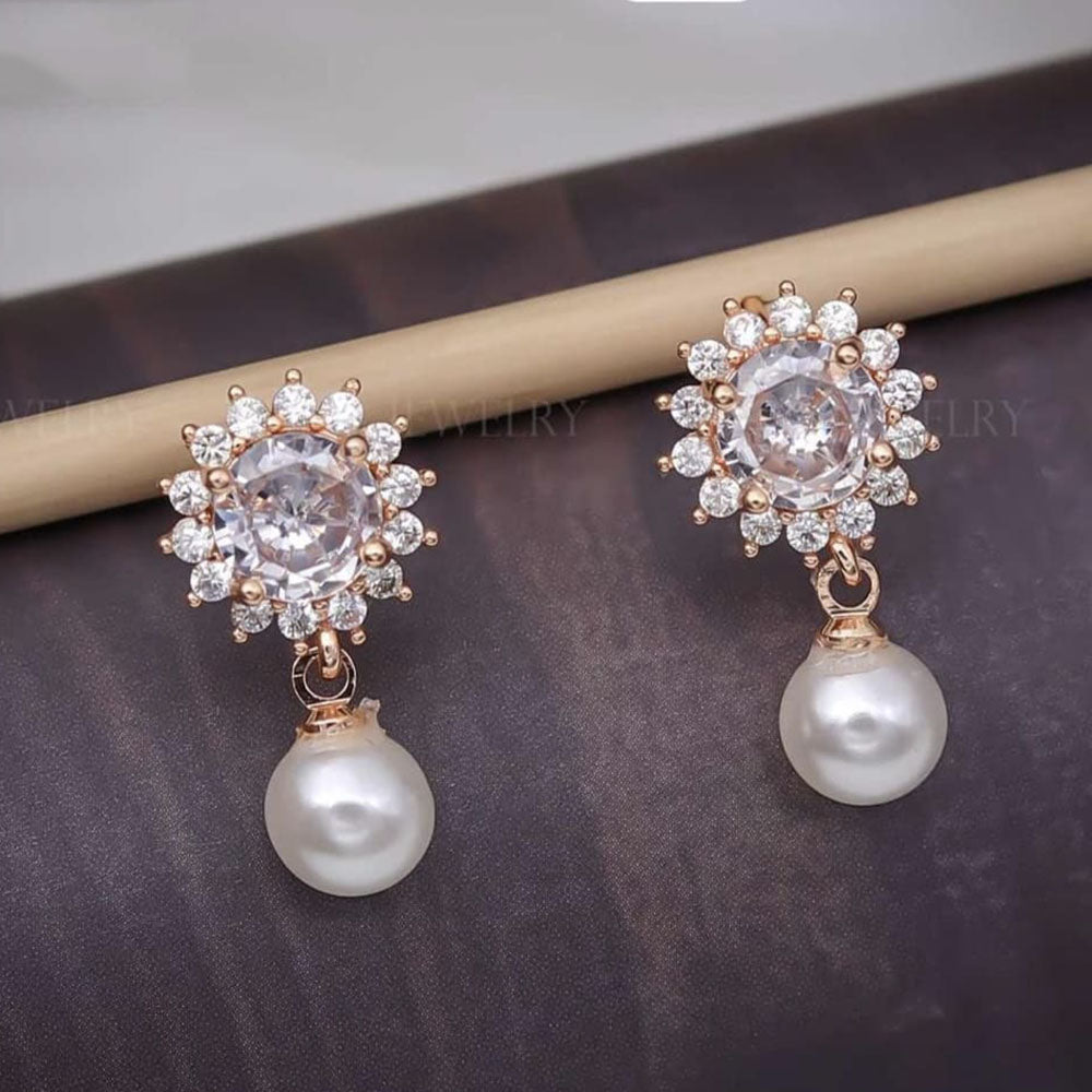 Tanish Art Jewellery Royal Austrian Stone Stud Earrings