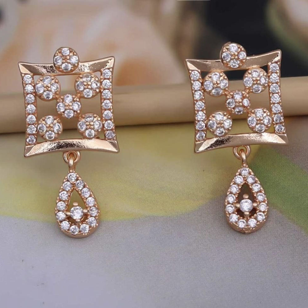 Tanish Art Jewellery Royal Austrian Stone Stud Earrings