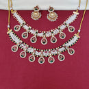 Tanish Art Jewellery Royal Pota Stone And Pearl Necklace Set