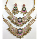 Tanish Art Jewellery Royal Pota Stone And Pearl Necklace Set