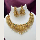 Tanish Art Jewellery South Indian Temple Pota Stone And Pearl Necklace Set