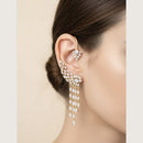 Tanish Art Jewellery Crystal Stone Earcuff Earrings