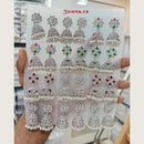 Tanish Art Jewellery Premium Crystal Stone And Pearl Festive Jhumki Earrings