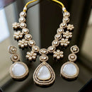 Tanish Art Jewellery Premium Pota Stone Ethnic Necklace Set
