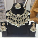 Tanish Art Jewellery Elegant Pota Stone Pearl And Beads Necklace Set