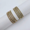 Tanish Art Jewellery Glamorous American Diamond Bangles Set