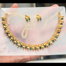 Tanish Art Jewellery Elegant Crystal Stone Necklace And Earrings Set