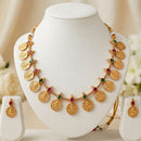 Tanish Art Jewellery Elegant Crystal Stone Temple Necklace And Earrings Set