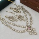 Tanish Art Jewellery Traditional Polki Kundan And Austrian Stone Necklace Set