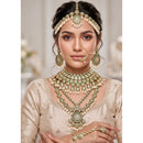 Tanish Art Jewellery Graceful Kundan Stone And Beads Bridal Set
