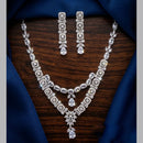 Tanish Art Jewellery Royal American Daimond Stone Necklace Set