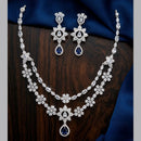Tanish Art Jewellery Royal American Daimond Stone Necklace Set