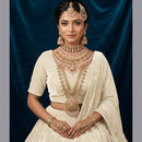 Tanish Art Jewellery Grand Crystal Stone And Beads Bridal Jewellery Set
