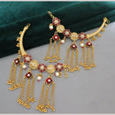 Tanish Art Jewellery Pota Stone Pearl & Beads Kan Chain for Women
