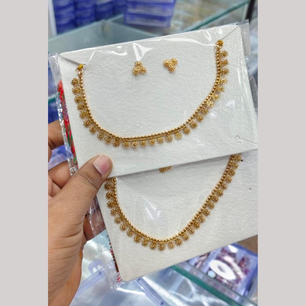 Tanish Art Jewellery Statement Gold Plated Neckalce Set