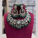 Tanish Art Jewellery Gorgeous Polki Kundan And Beads Designer Necklace Set