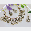 Tanish Art Jewellery Statement Pota Stone Neckalce Set