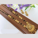 Tanish Art Jewellery Elegant Pota Stone And Beads Mangalsutra Set