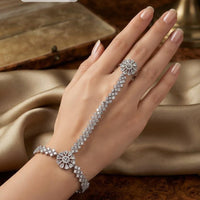 Tanish Art Jewellery Royal American Diamond Hath Panja
