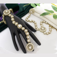Tanish Art Jewellery Royal Pota Stone Hath Panja