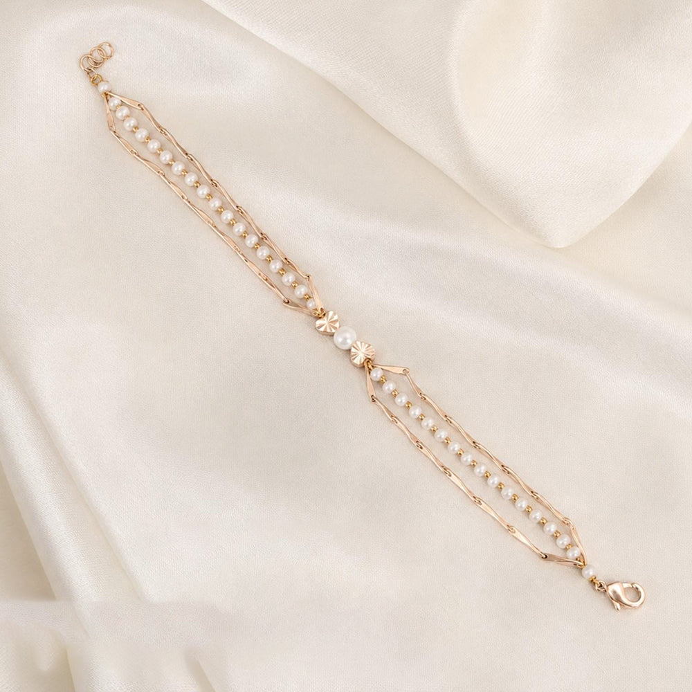 Tanish Art Jewellery Fancy Pearl Bracelet For Women 