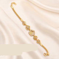 Tanish Art Jewellery Premium Austrian Stone Statement Bracelet 