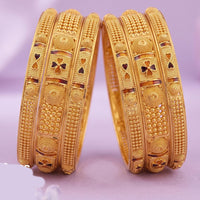 Tanish Art Jewellery Luxury Meenakari Bangles Set