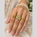 Tanish Art Jewellery Pota Stone Statement Ring