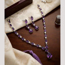 Tanish Art Jewellery Graceful American Diamond Necklace Choker Set