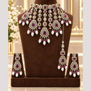 Tanish Art Jewellery Graceful Polki Kundan Necklace Choker Set