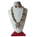 Shrichhemkari Art Oxidised Plated Beads Long Necklace Set