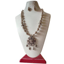 Shrichhemkari Art Oxidised Plated Beads Long Necklace Set