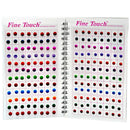 Batra Bindis A Vibrant Assortment Of Classic Plain Bindis in a Handy Travel-Friendly Spiral Book Format