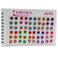 Batra Bindis Austrian Stone Bindi Spiral Book With Colorful Elegance In Every Page