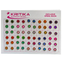 Batra Bindis Austrian Stone Bindi Spiral Book With Colorful Elegance In Every Page
