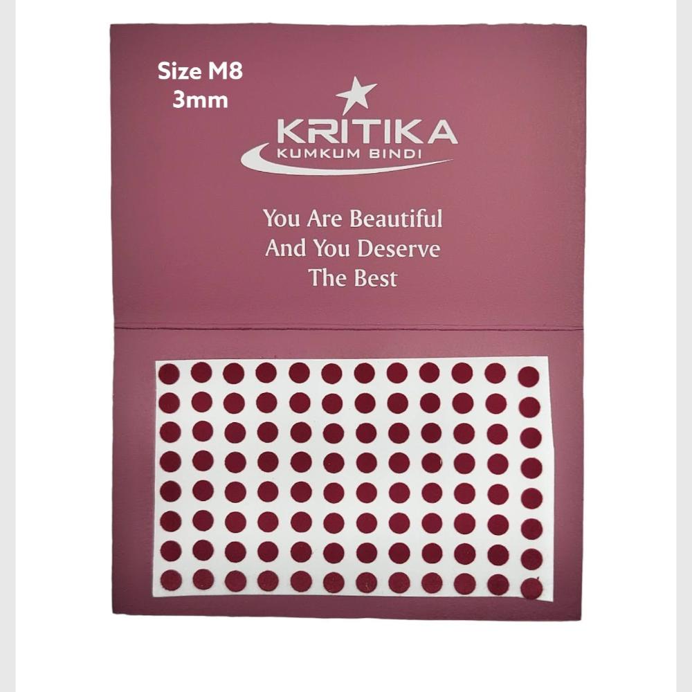 Maroon / 1 Card / 3 mm