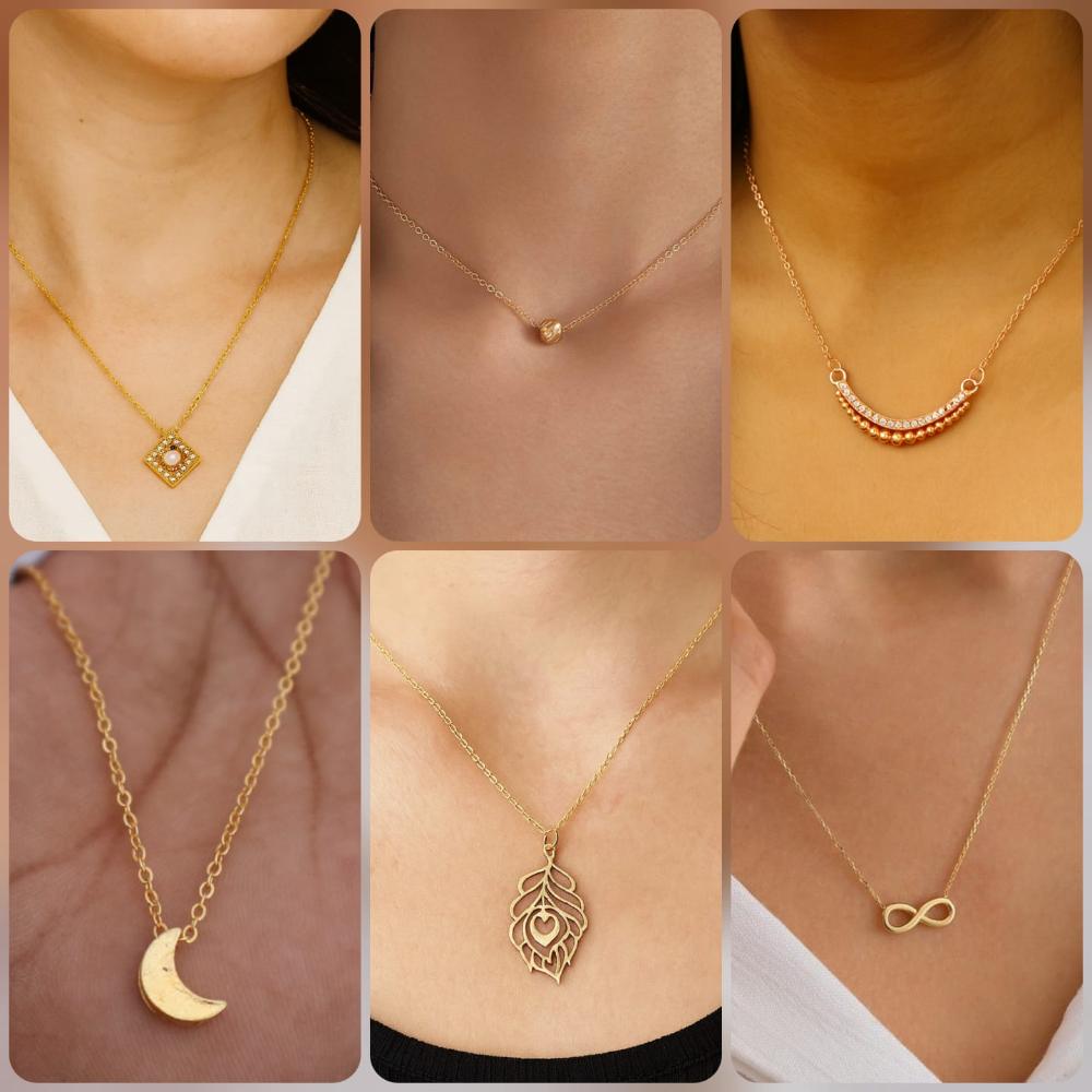 Surat Jewel Elegant Austrian Stone Assorted Design Chain Pendant
