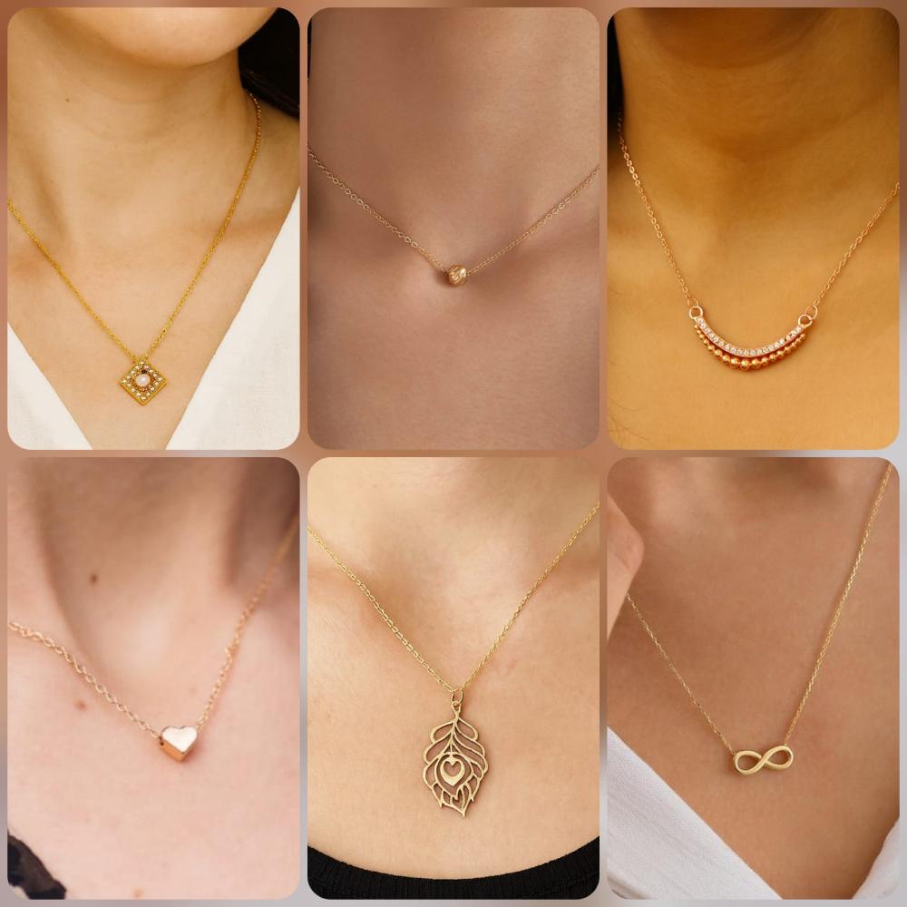 Surat Jewel Elegant Austrian Stone Assorted Design Chain Pendant